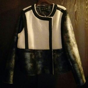 Donna Salyers Faux Shearling Jacket